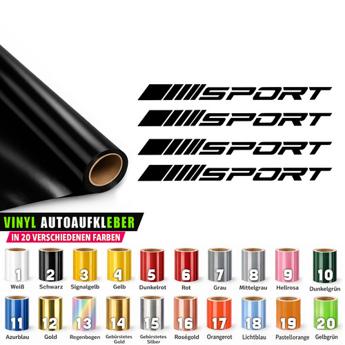 Aufkleber sport für - sport, auto
