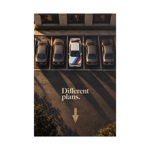 Bmw e30 poster different - bmw,