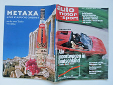 AMS auto motor und sport 1981