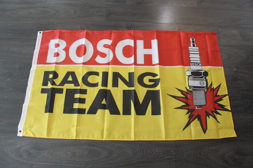 Bosch racing team banner flag - bosch,