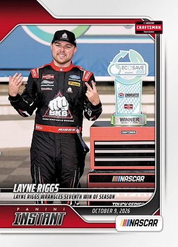 2026 panini instant nascar 92 - panini,