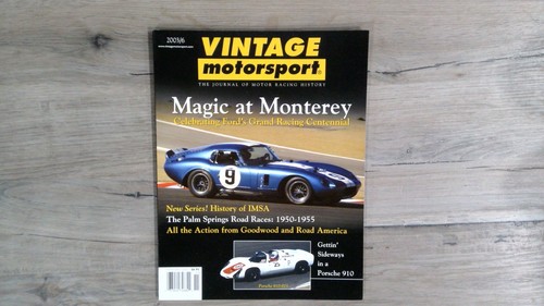 Vintage motorsport magazine - motorsport,