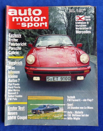 Auto motor sport heft - auto,