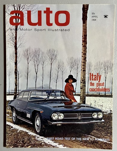 Vintage april 1964 - 1964, auto