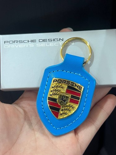Porsche keyring blue - porsche, car