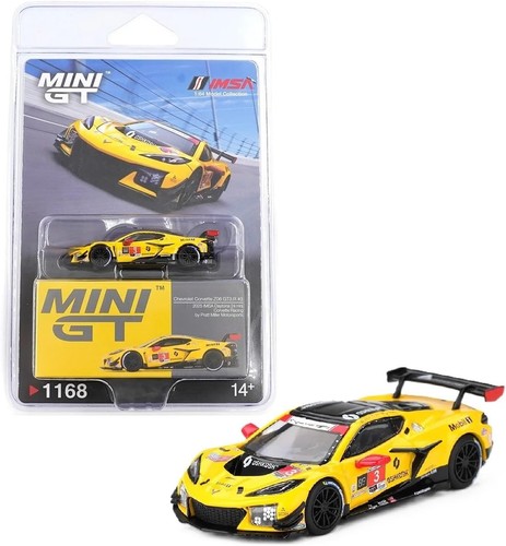 Mini chevy corvette - gt, 1:64