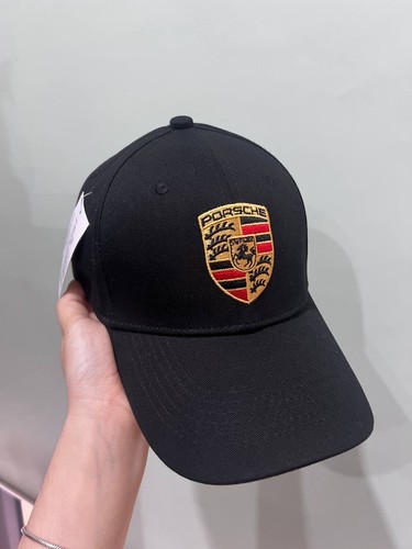 Porsche crest black - porsche,