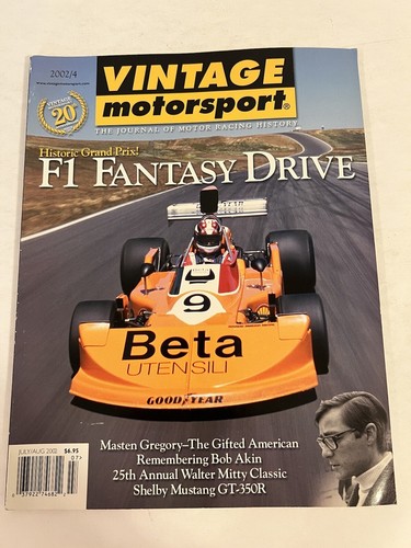 Vintage motorsport magazine - vintage,