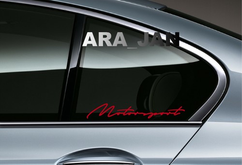 Motorsport decal sport sticker - decal,