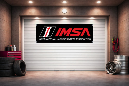 Imsa racing banner 71x24 - imsa,
