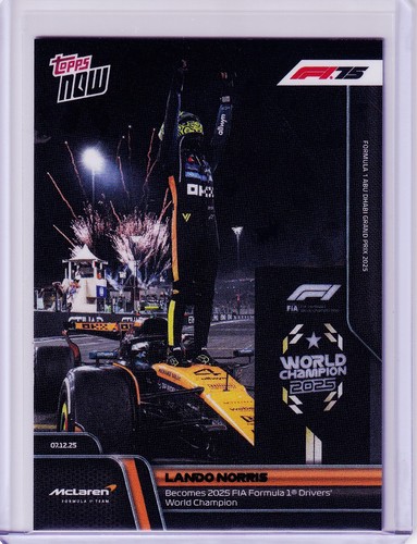 2025 topps now formula 86 - now, 1