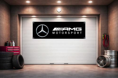 Amg motorsport racing banner - racing,