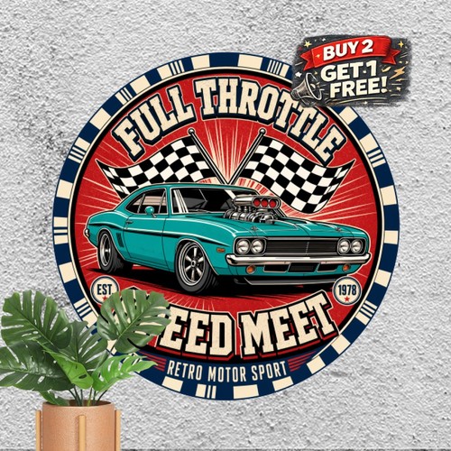 Speedway motorsport racing tin - speedway,