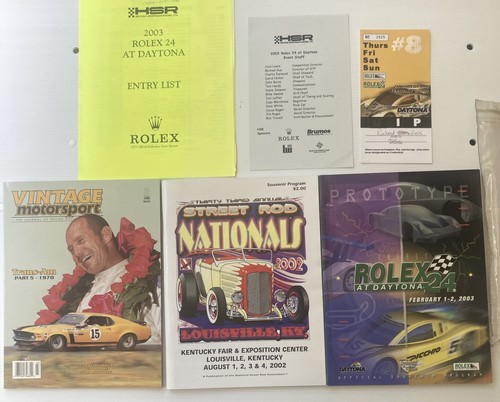 Nascar memorabilia lot - memorabilia, 2003